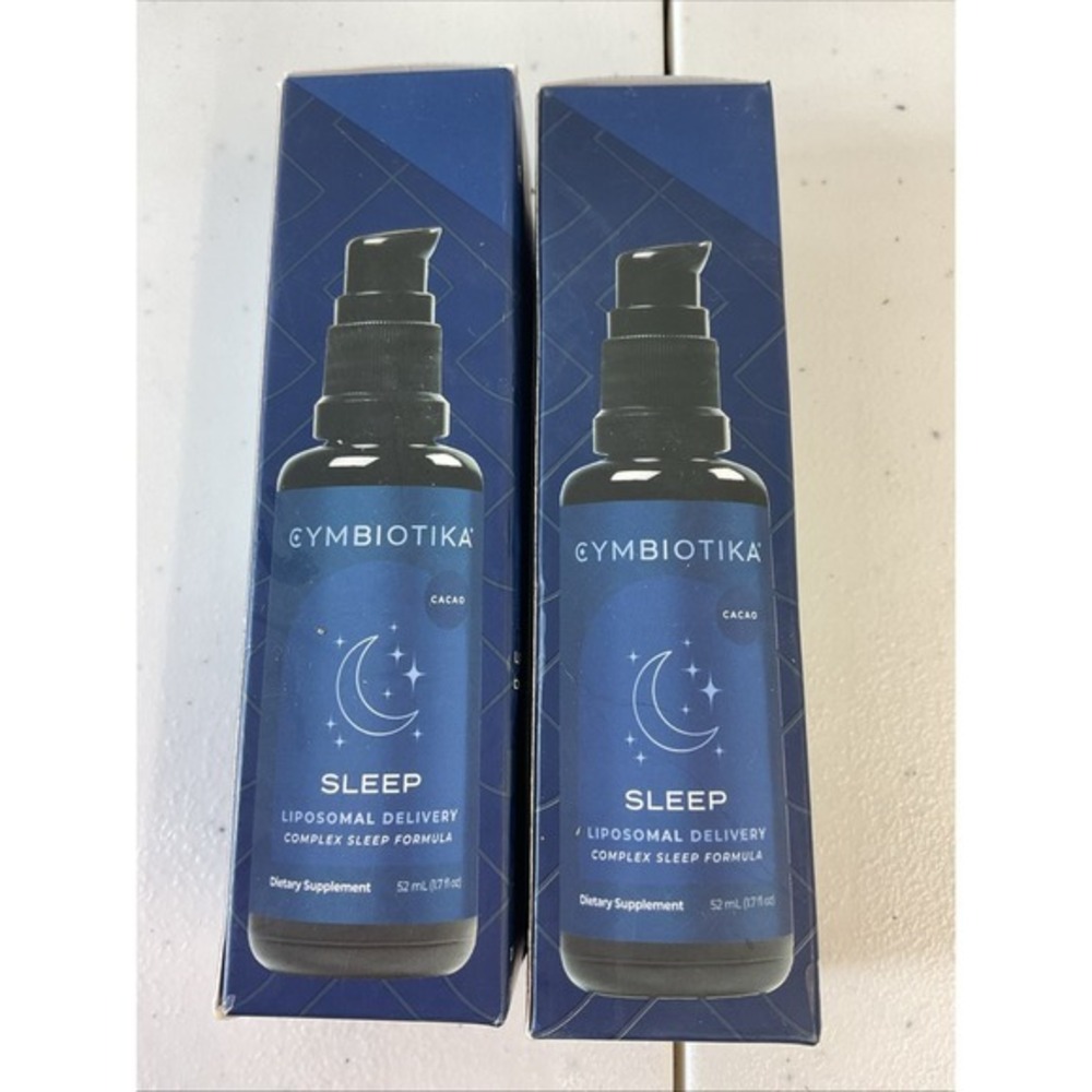 2 X Cymbiotika, Sleep, Liposomal Delivery, Cacao, 1.7 fl oz (52 ml)